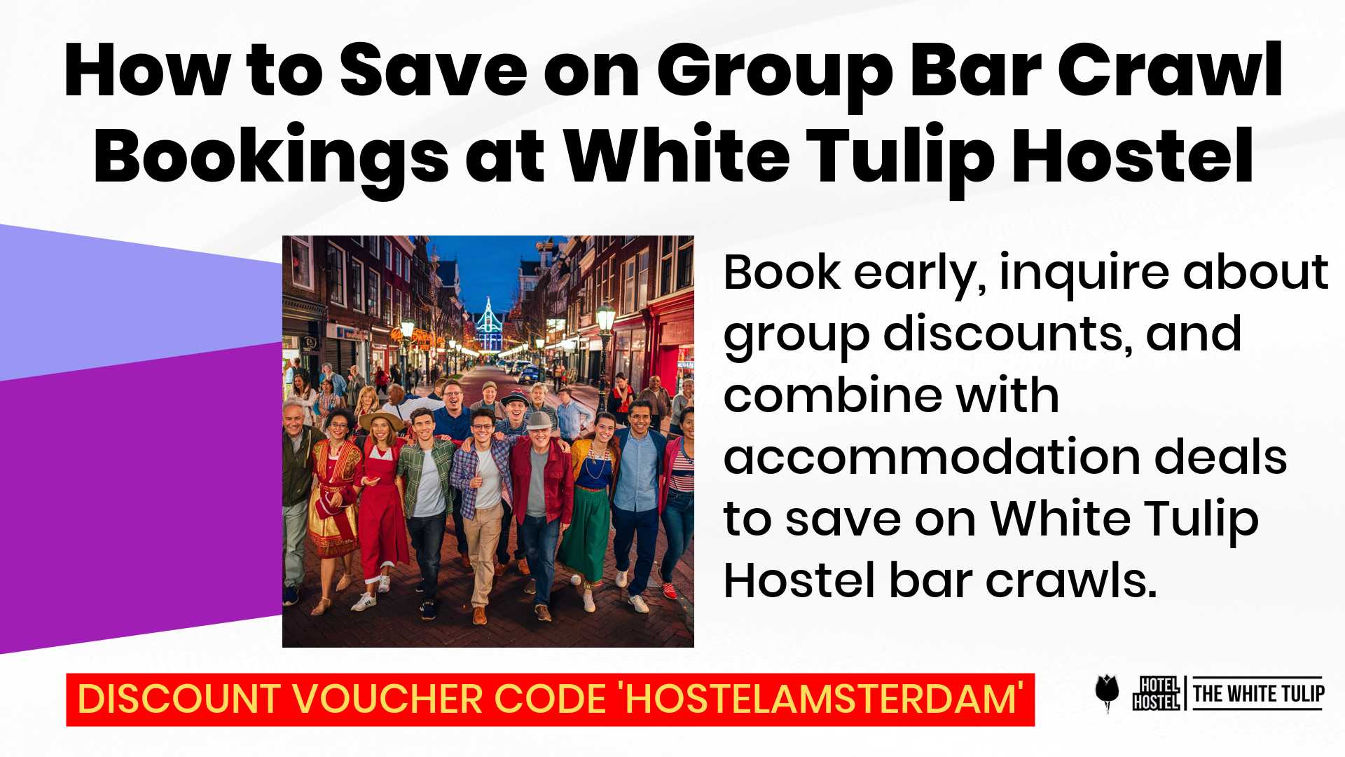 Planning a group bar crawl while staying at White Tulip Hostel